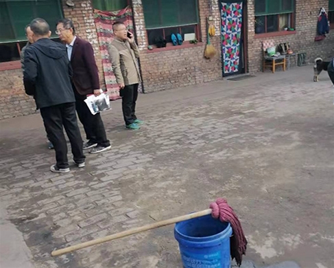 縣委、鎮(zhèn)府領(lǐng)導煤改電驗收工程