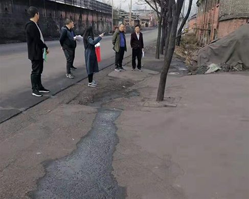 縣委、鎮(zhèn)府領導煤改電驗收工程